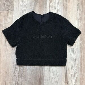 lululemon athletica Black Textured Women's Top